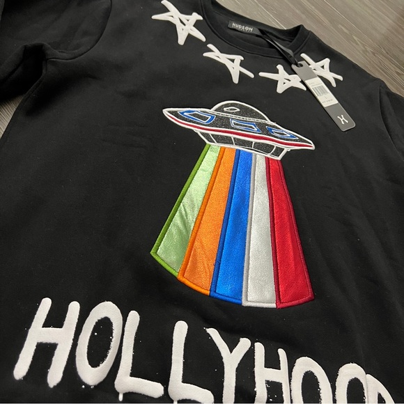 Men’s Hudson Outerwear Hollywood Pullover Crewneck Sweatshirt New with Tags LRG - Picture 4 of 7